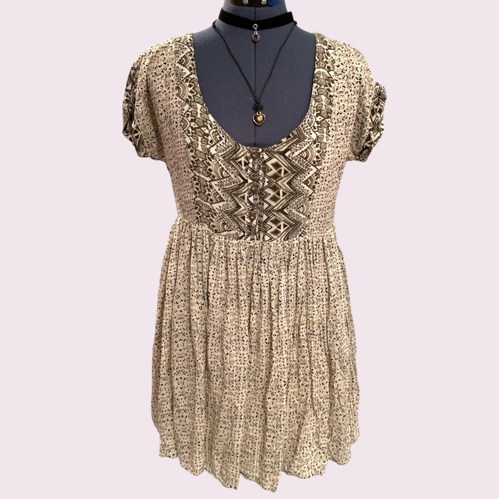 Free people sundown babydoll dress